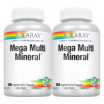 2x Solaray Mega-Multi-Mineral - 49.63 euro