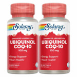 2x Solaray Ubiquinol Co-Enzym Q10 100mg - 70.82 euro