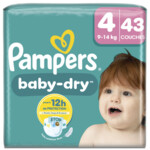 2x Pampers Baby Dry Luiers Maat 4 (9-14kg)