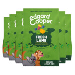 6x Edgard & Cooper Hondenvoer Droog Lam Medium