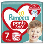 2x Pampers Luierbroekjes Maat 7 (17+kg)