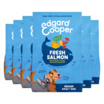 6x Edgard & Cooper Hondenvoer Droog Zalm Medium