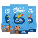 3x Edgard & Cooper Hondenvoer Droog Zalm Medium