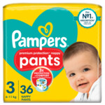 2x Pampers Premium Protection Luierbroekjes Maat 3 (6-11kg)