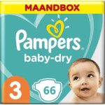 Pampers Baby Dry Luiers Maat 3 (6-10kg) - 13.89 euro