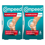2x Compeed Blarenpleister Medium - 12.36 euro