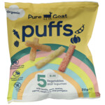 8x Pure Goat Bio Puffs 8+ mnd - 12.75 euro