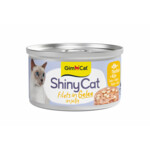 GimCat Kattenvoer Nat ShinyCat Filets in Jelly Tonijn & Kaas