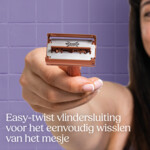 Wilkinson Intuition Rose Gold Scheersysteem + Navulmesjes 10 stuks - 23.95 euro