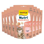 8x GimCat Kattensnack Nutri  Biotin Bites
