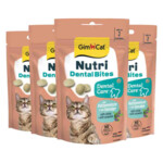 4x GimCat Kattensnack Nutri  Dental Bites