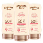 3x Hawaiian Tropic Glowing Protection Lotion SPF 50 - 60.48 euro