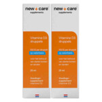 2x New Care Vitamine D3 Druppels Waterbasis - 17.66 euro