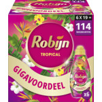 6x Robijn Klein & Krachtig Wasmiddel Color Tropical 19 Wasbeurten