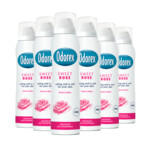 6x Odorex Deodorant Spray Sweet Rose
