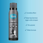 6x Odorex Deodorant Spray For Men Invisible Protection - 22.15 euro