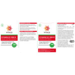 2x Vitals Vitamine D3 1000 IE - 26.15 euro