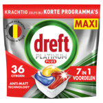 Dreft Vaatwastabletten Platinum Plus All In One Lemon