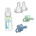 Fles & Fopspeen Blauw/ Groen Pakket - 30.41 euro