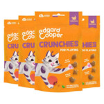 4x Edgard & Cooper Adult Crunchies Kattensnack Kip 50 gr