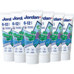 6x Jordan Tandpasta Junior 6-12 jaar