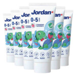 6x Jordan Tandpasta Kids 0-5 jaar