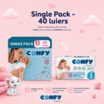 Confy Premium Luiers Maat 2 Mini 3-6kg - 6.8 euro