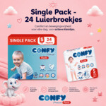 Confy Premium Luierbroekjes Maat 5 Junior 11-18kg - 7.44 euro