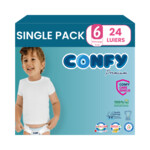 Confy Premium Luiers Maat 6 XL 15+kg
