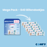 Confy Mega Pack Baby Billendoekjes Sensitive - 15.99 euro