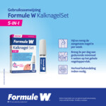 Formule W Kalknagel Set 5in1 - 24.99 euro