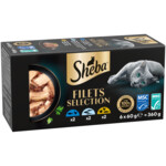Sheba Kattenvoer Nat Filets Witte Vis in Saus Multipack