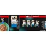 Sheba Kattenvoer Nat Mini Filets in Saus Vis Multipack