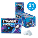 Stimorol Kauwgom Max Peppermint Suikervrij - 21.39 euro
