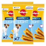 3x Pedigree Hondensnack Dentastix  Light Mini - 6.57 euro