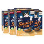 4x Felix Kattensnack Sauce Time Kip & Kalkoen