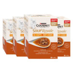 4x Gourmet Kattenvoer Nat Soup Royale Rund
