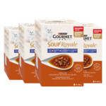 4x Gourmet Kattenvoer Nat Soup Royale Zalm