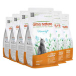 6x Almo Nature Kattenvoer Droog Urinary Help Kip