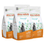 3x Almo Nature Kattenvoer Droog Urinary Help Kip