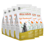 6x Almo Nature Kattenvoer Droog Life Maintenance Kalkoen & Rijst
