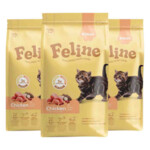 3x HobbyFirst Feline Kattenvoer Droog Kitten