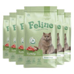 6x HobbyFirst Feline Kattenvoer Droog Sensitive Sterilised - 54.49 euro