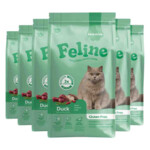 6x HobbyFirst Feline Kattenvoer Droog Sensitive Selective - 54.49 euro