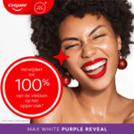 Colgate Tandpasta Max White Purple Reveal - 6.49 euro