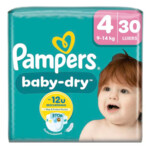 3x Pampers Baby Dry Luiers Maat 4 (9-14 kg) - 19.78 euro