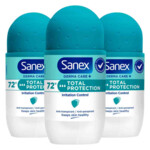 3x Sanex Deoroller Total Protection - 11 euro