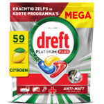 Dreft Vaatwastabletten Platinum Plus All In One Citroen