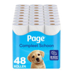 3x Page Toiletpapier Compleet Schoon 2-laags