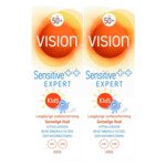 2x Vision Zonnebrand Kids Sensitive Lotion SPF 50+